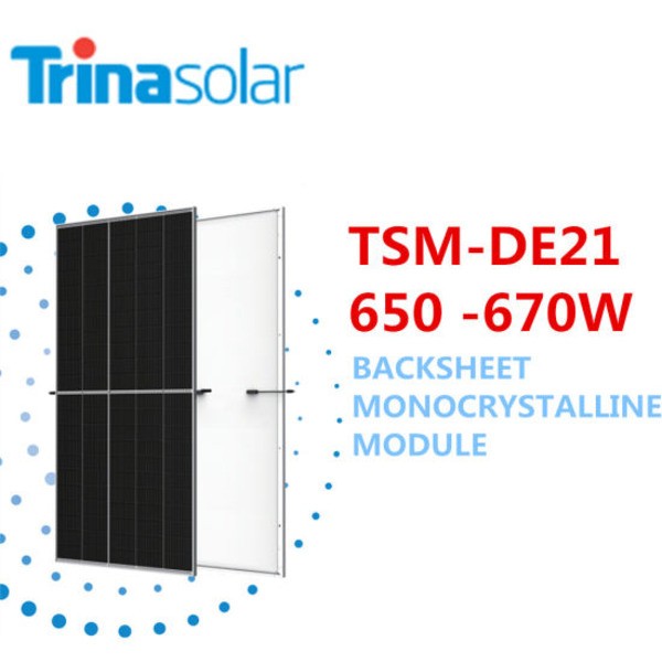 Trina Solar Trina Vertex P Type Solar Panel TSM 650DE21 Solar